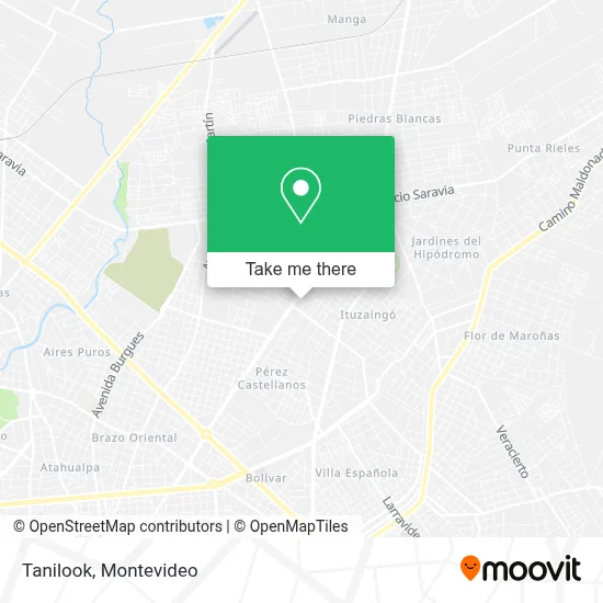 Tanilook map