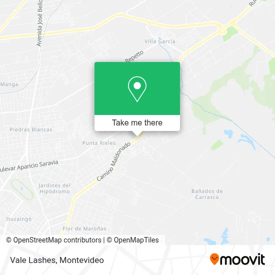 Vale Lashes map