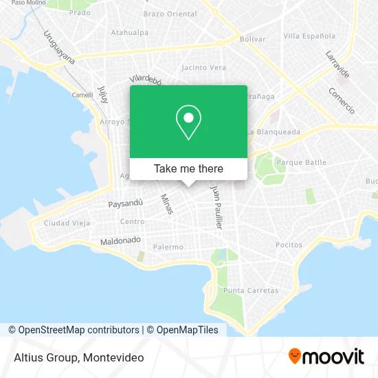 Altius Group map
