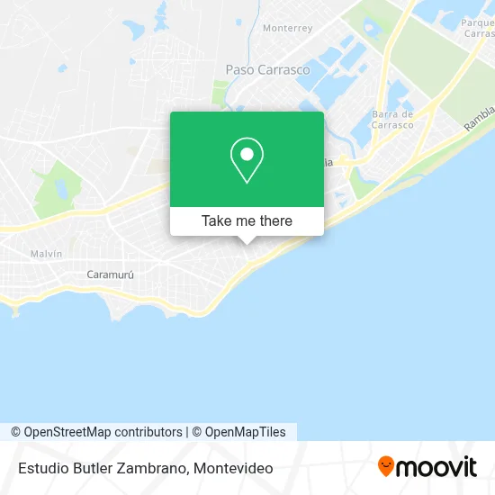 Estudio Butler Zambrano map