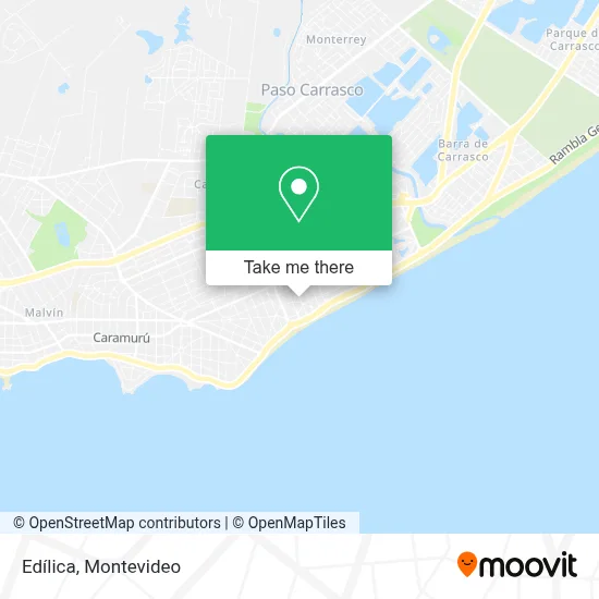 Edílica map