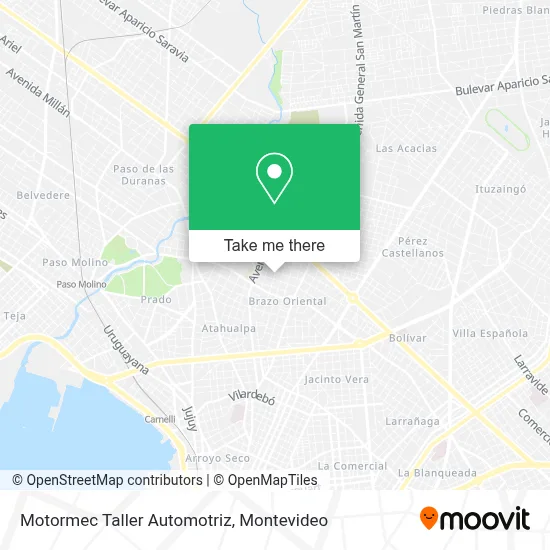Motormec Taller Automotriz map
