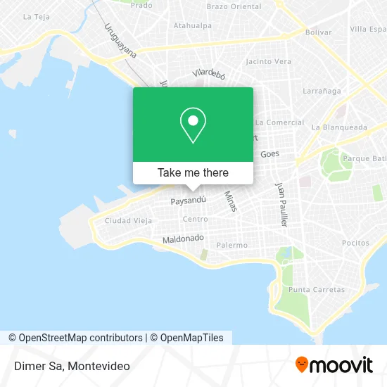 Dimer Sa map