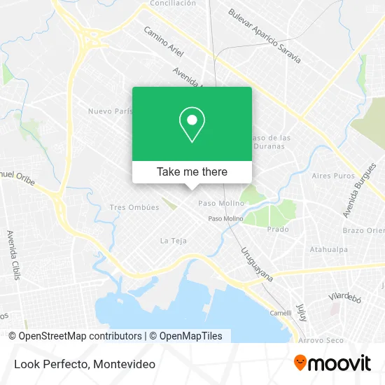 Look Perfecto map