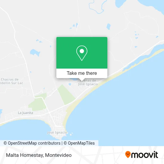 Malta Homestay map