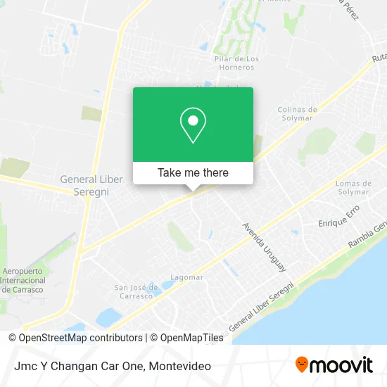 Jmc Y Changan Car One map