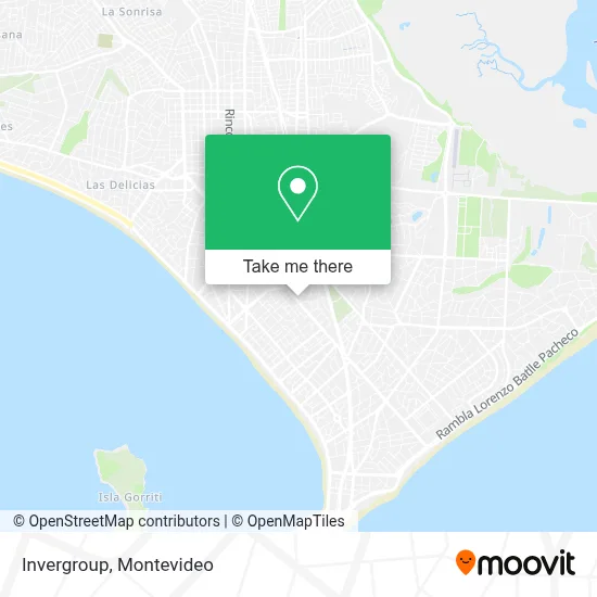 Invergroup map