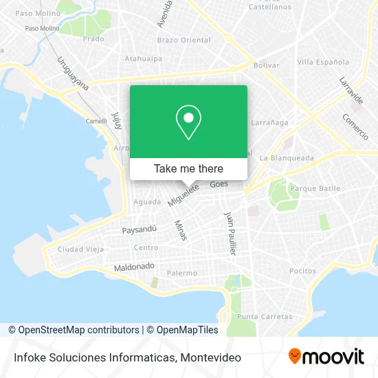 Infoke Soluciones Informaticas map