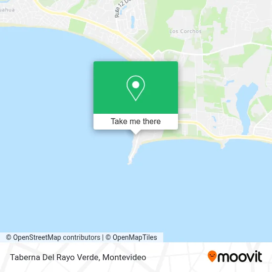 Taberna Del Rayo Verde map