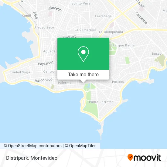 Distripark map