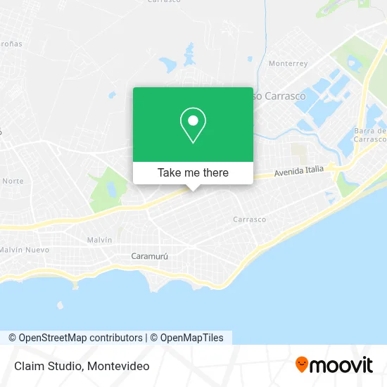 Claim Studio map