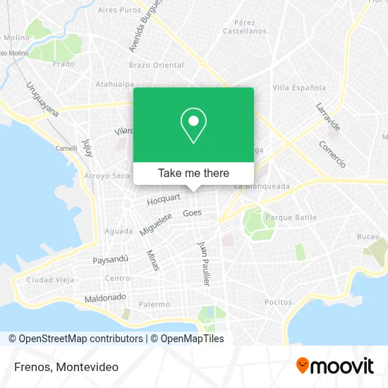 Frenos map