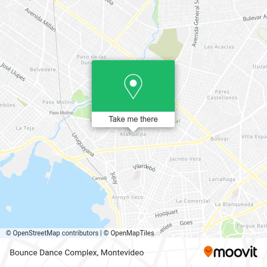 Bounce Dance Complex map