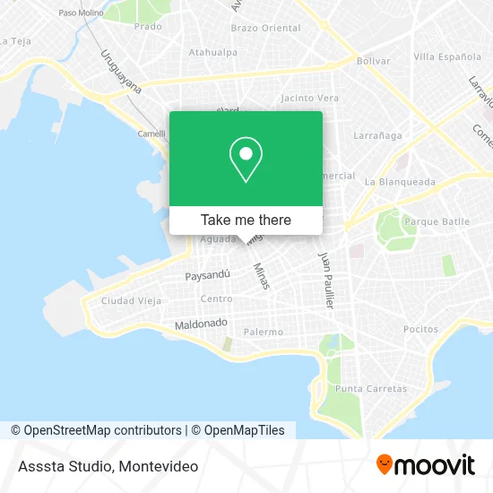 Asssta Studio map