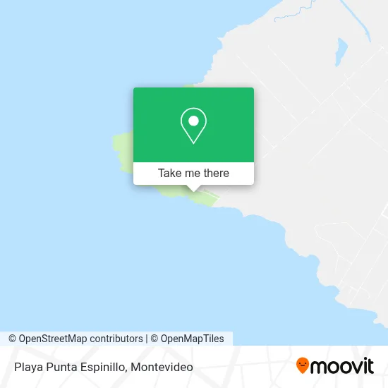 Playa Punta Espinillo map