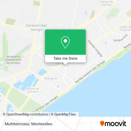 Multitencosur map