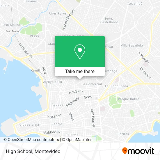 Liceo map