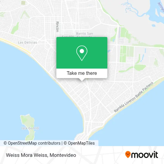 Weiss Mora Weiss map