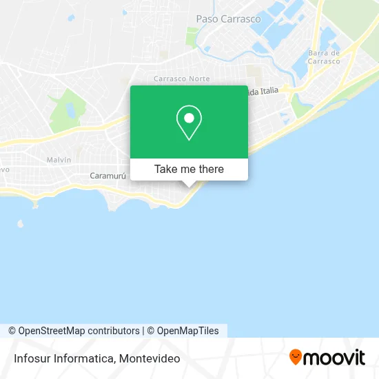 Infosur Informatica map