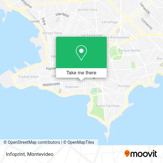 Infoprint map