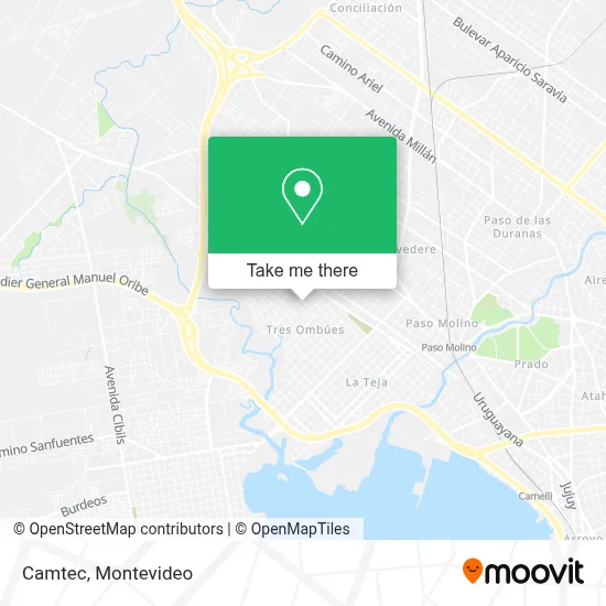 Camtec map
