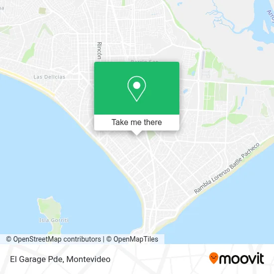 El Garage Pde map