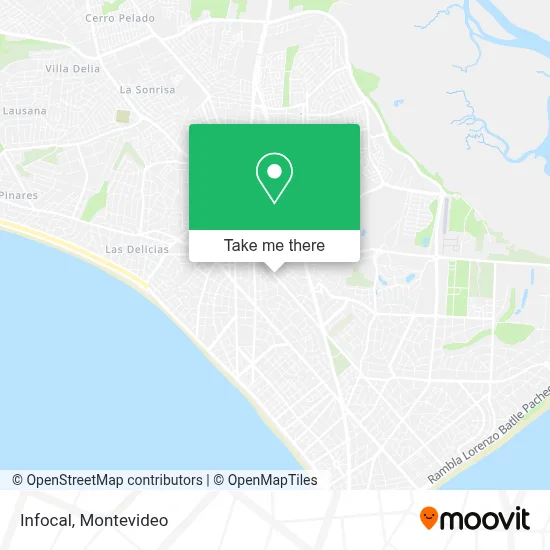 Infocal map