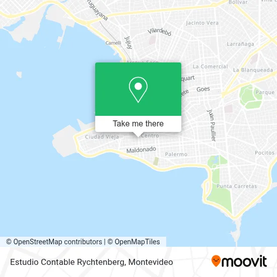 Estudio Contable Rychtenberg map