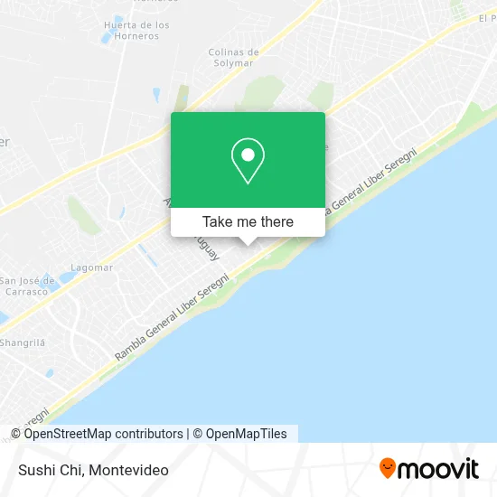 Sushi Chi map