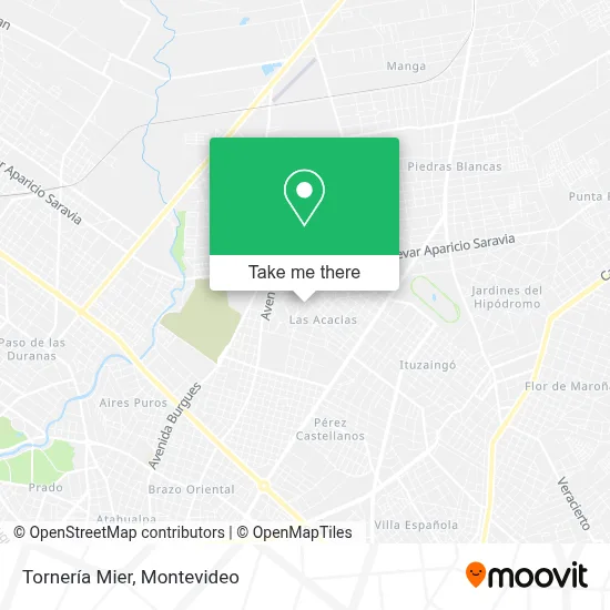 Tornería Mier map