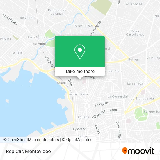 Rep Car map