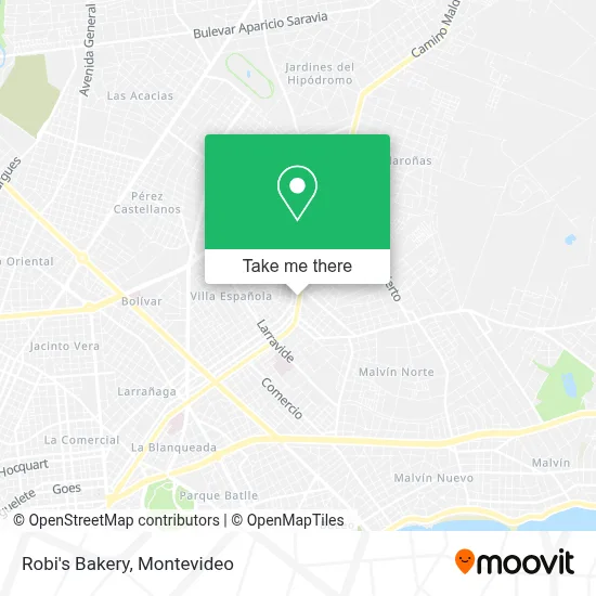Robi's Bakery map