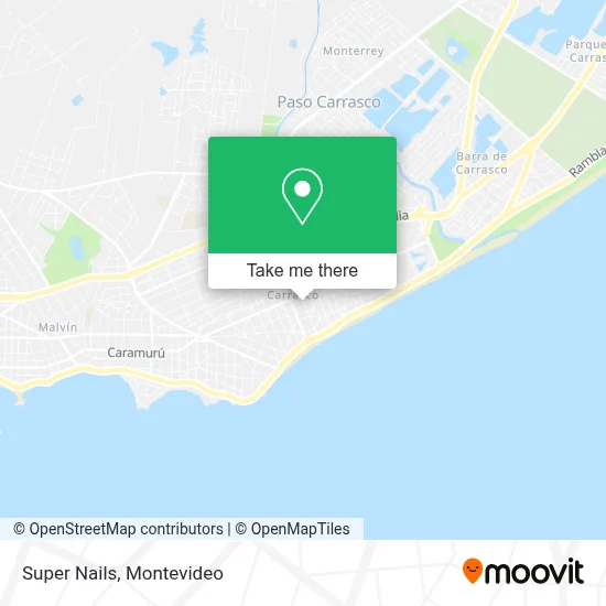 Super Nails map
