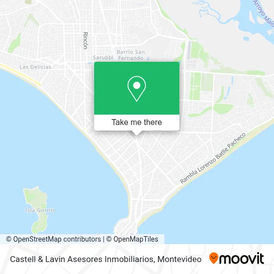 Castell & Lavin Asesores Inmobiliarios map