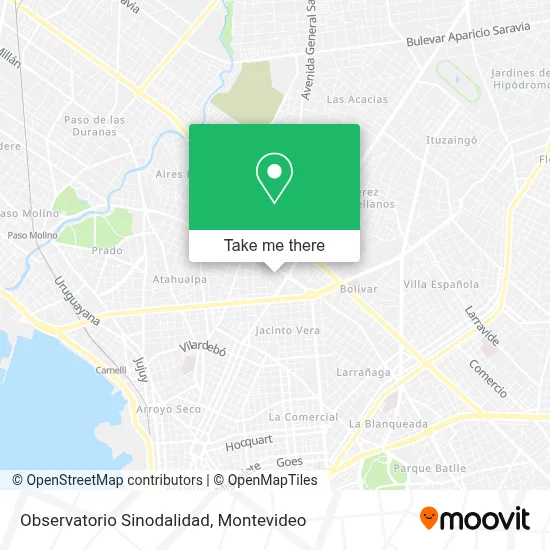 Observatorio Sinodalidad map