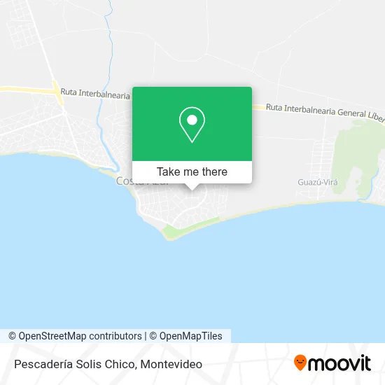 Pescadería Solis Chico map