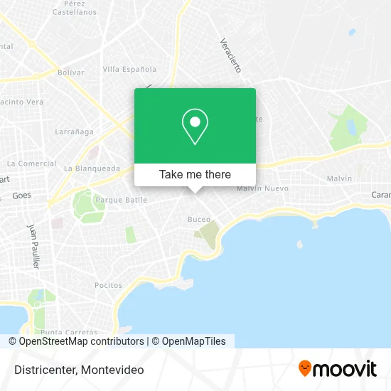 Districenter map