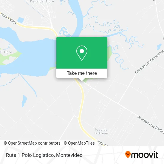 Ruta 1 Polo Logistico map