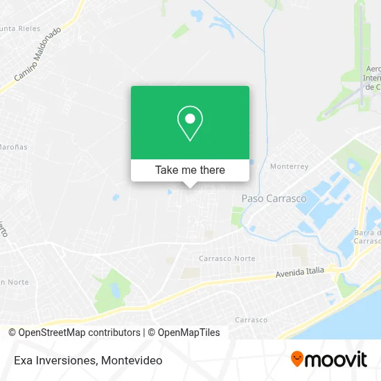 Exa Inversiones map