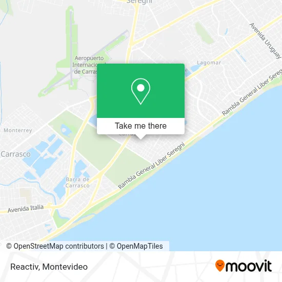 Reactiv map