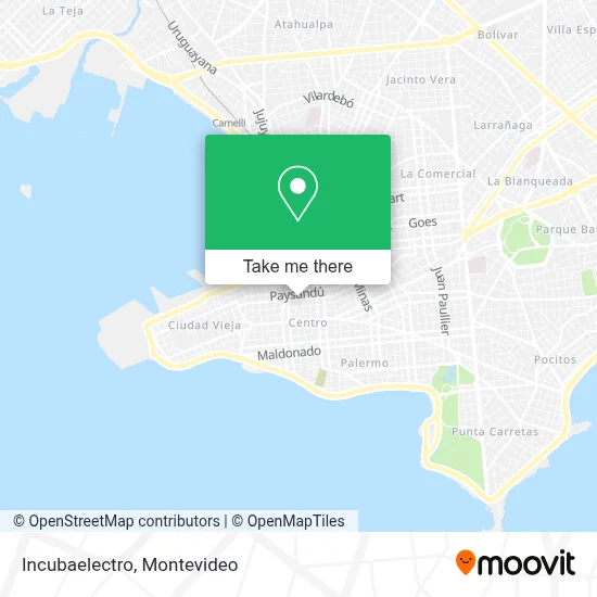 Incubaelectro map