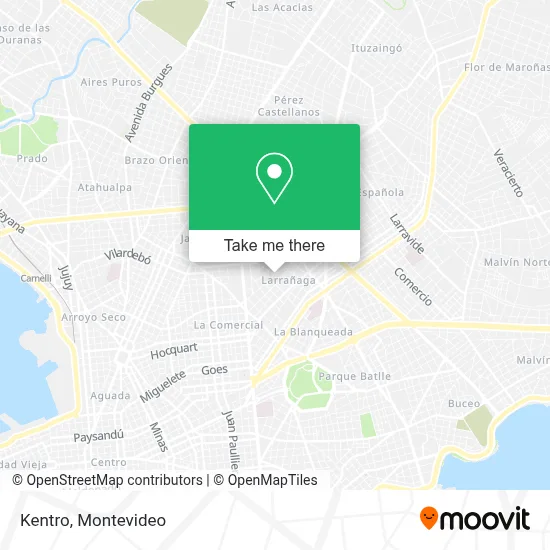 Kentro map