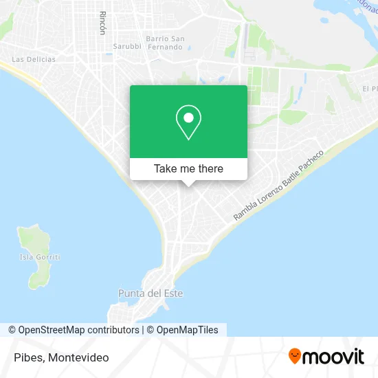 Pibes map