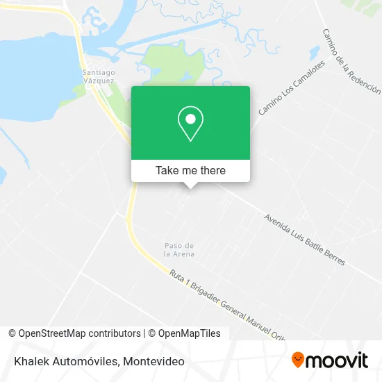 Khalek Automóviles map