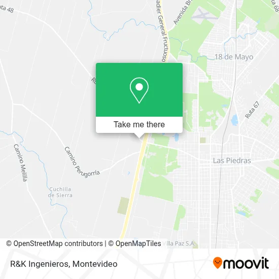 R&K Ingenieros map
