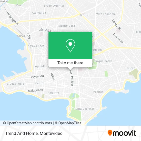 Trend And Home map