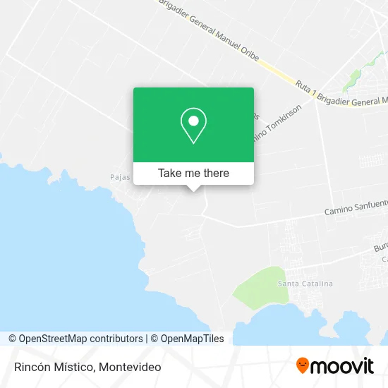 Rincón Místico map