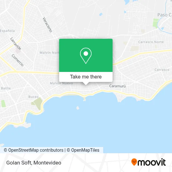 Golan Soft map