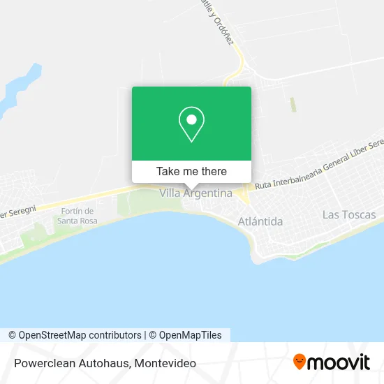 Powerclean Autohaus map