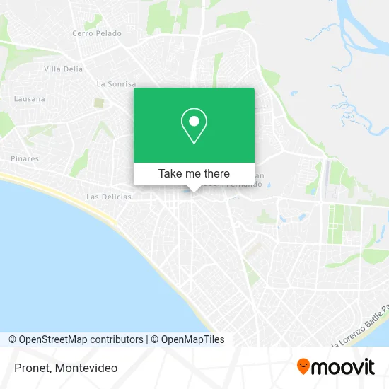 Pronet map